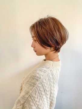 ロンドエニカ 大宮(Lond enika) lond 惇平　大人ガーリーモードヘアチョコレートプリカール