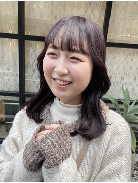 ジアン(GIEN) ○暗髪ラベンダーピンクで艶っぽく♪ @吉元