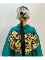 ヘアセット&メイク専門店 カスミ(Kasumi)&nbsp;振り袖ストレートポニー