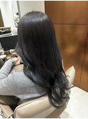 ブルーブラックカラーうる艶＊髪質改善トリートメント
