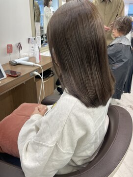 アッシュ 下北沢店(Ash) ブリーチなしグレーベージュカラー