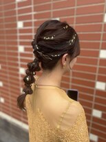 コワファースト 大分(COIFF1RST) 結婚式ヘアセット