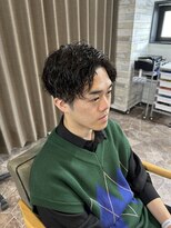 ハルクファースト 札幌(HRK 1st.)&nbsp;ツイストスパイラルパーマ/札幌メンズショート/札幌メンズパーマ