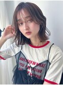 グレージュベージュショートボブショートレイヤーブリーチ学割