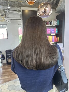 アリスバイアフロート 自由が丘(ALICe by AFLOAT) ブリーチなしオリーブグレージュ【自由が丘】