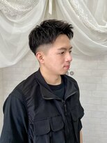 ヘアークリエイト マァーノ(Hair create mano)&nbsp;爽やかツーブロックアップバングショート