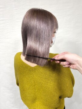 テイス 新宿(TACE) ラベンダーグレージュ[ネビージュ/黒髪/小顔/新宿]