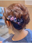 結婚式お呼ばれヘアアレンジ