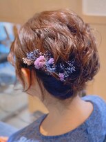 フォーエス(4S)&nbsp;結婚式お呼ばれヘアアレンジ