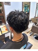 ふんわりパーマ