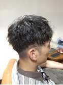 メンズツーブロック