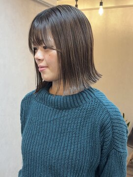 シュガー バイ エクラート 立川南口店(SUGAR by ECLART) 【切りっぱなしボブ】ボブ/立川/縮毛矯正/髪質改善/ストレート