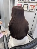 黒髪/ボブルフ/ネビージュ/小顔/ワンレン/梅田/髪質改善/前髪