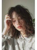 レイヤー/ミディアム/顔まわりカット【lana hair/新宿】