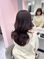 ジーナ 名駅(XENA.)&nbsp;ラベンダーピンク/暖色カラー/ブリーチなしダブルカラー