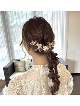 リラ(LILAC) 編みおろしツイン