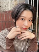 大人可愛いセンターパートショート/イメチェンスタイル[立川]