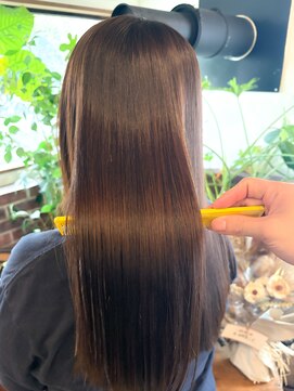 ハディーカヘアー(Hadeeca hair) 【hadeeca hair】髪質改善ストレート+トリートメント