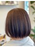 【髪質改善/リタッチ】カット+髪質改善カラー+プチスパ　￥9300