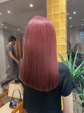 ジーナ 吉祥寺(Zina) 【木村ゆい】縮毛暗染履歴からブリーチカラー