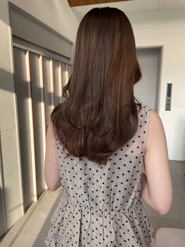 ローレンアオ(LOREN AO) くびれヘア/マロンベージュ/夏のヘアアレンジ/矢場町