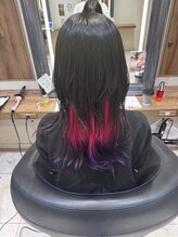 ケンジ 横須賀中央(KENJE) Long Wolf×Design Color