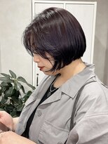 イルウィ(irwi)&nbsp;【mikk/トレンド】暗めカラー/デザインカラー/ボブ