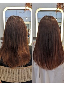 【毛髪改善カラー/毛髪改善トリートメント/毛髪改善ストレート】