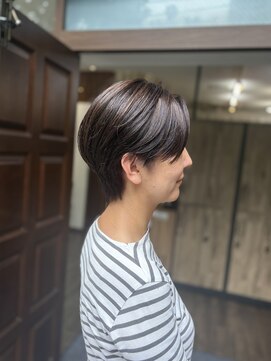 美容室ポール 西葛西店(PAUL) マッシュショートコンパクトショートボーイッシュ女子前髪カット
