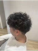 簡単にセットできる！ルーズショートパーマ