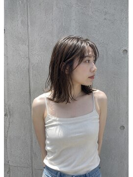 ピース バイ シータ(PEACE by CITA) ブリーチなし透明感ブラウン×顔まわりレイヤー20代30代40代