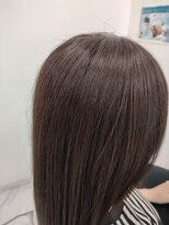 ヘアポジションにかほ&nbsp;落ち着きのあるラベンダー系カラー