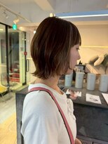 シーン バイ ラッド(SCENE by RAD) 大人可愛いくびれショートボブで小顔演出レイヤー小顔盛り艶感