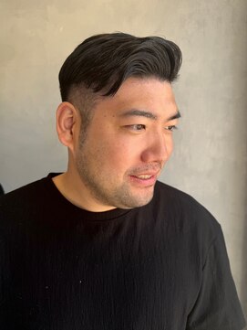 メンズココ 清澄白河店(MENS COCO) フェードカットビジネス七三ニュアンスパーマ