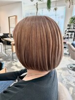 ボンドヘアステージ 良福寺店(BOND hair stage) ベージュカラーで叶える透明感ボブ