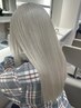 【垢抜けたい方必見】ハイトーンブリーチ(2回)+カラー+最高級トリートメント