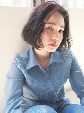 コス(kos) ざっくりかきあげるだけ*簡単こなれ感ニュアンスボブ