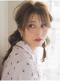 ☆月曜営業☆【ojiko.】大人可愛いツンテールアレンジ