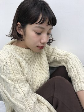 プレディカ(pledica) chiemi506 切りっぱなしボブ・オン眉・耳かけ