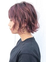 アルバム 銀座(ALBUM GINZA)&nbsp;フレンチカジュアルミルクティーピンクデザインカラー_ba231942