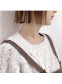 切りっぱなしボブ