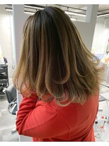 レディアル 大宮(REDEAL)&nbsp;【REDEAL大宮】エアータッチバレイヤージュ[ハイライトメッシュ]