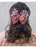 袴ヘアセット