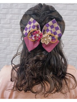 ザブックハンドサロン(The book hand salon) 袴ヘアセット