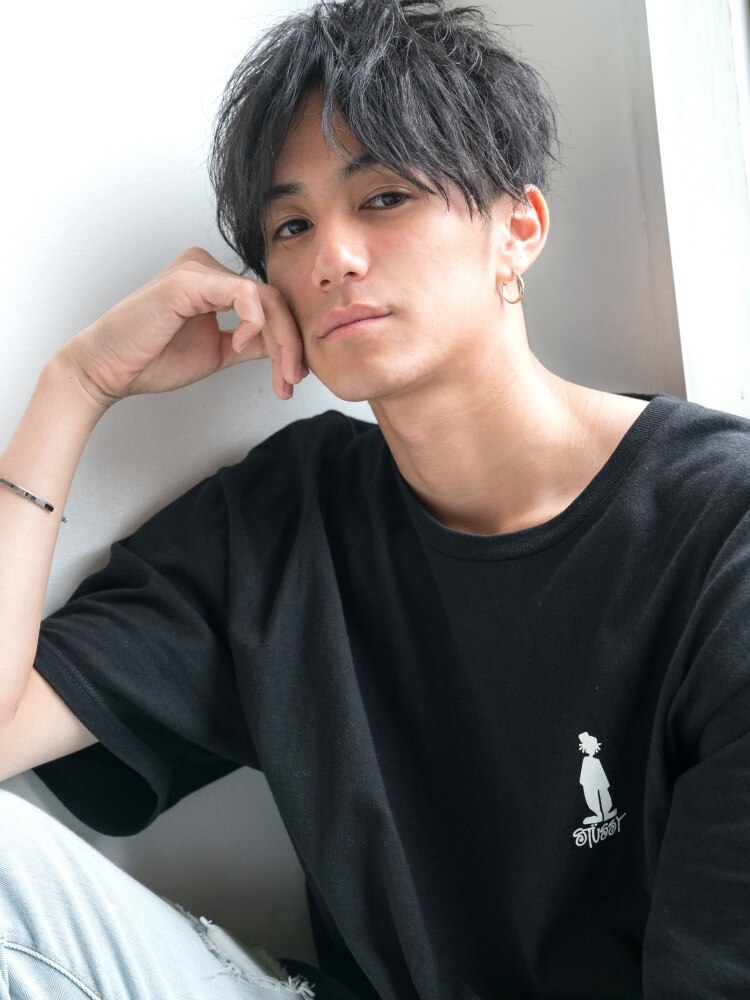【メンズ限定】デザインカット＋炭酸泉☆フルカラー ￥5500