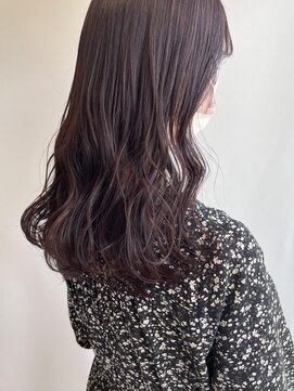 クイントネオリーブ 自由が丘正面口店(quint:neolive) ロング × pink lavender