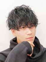 フィフス 原宿(fifth)&nbsp;ツイストスパイラルパーマツーブロックマッシュショートレイヤー