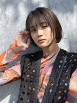 シーム(SEAM) 軽いニュアンスのアゴボブ