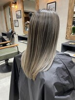 サニー 渋谷(SUNNY) グレーベージュニュアンスカラーアッシュミルクティー