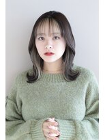 大人可愛いモテ髪くびれシースルー20代30代40代